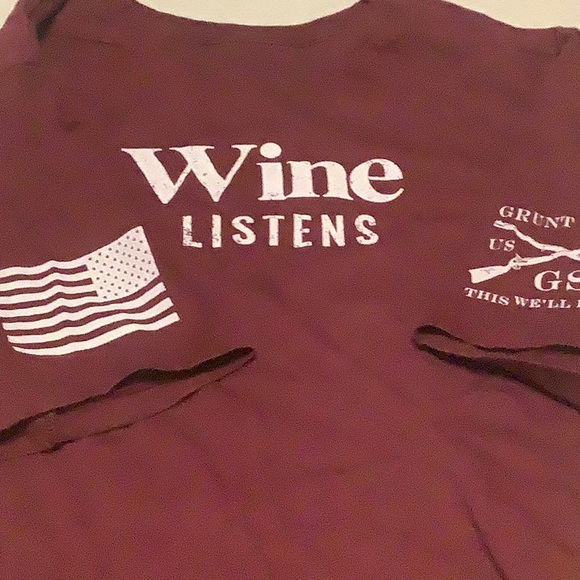 Wine listens T-shirt - Picture 3 of 3
